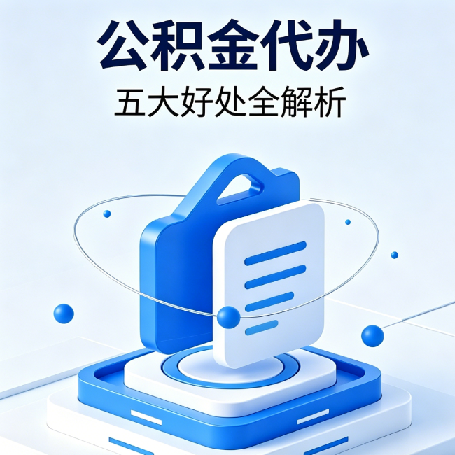 张家口公积金代办到底值不值？这5大好处让你少走弯路